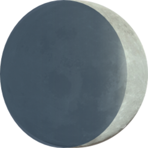 Moon waxing crescent 4695
